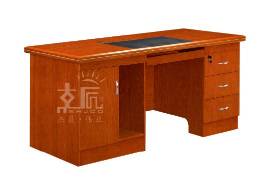 经典双柜实木电脑桌-HF0216