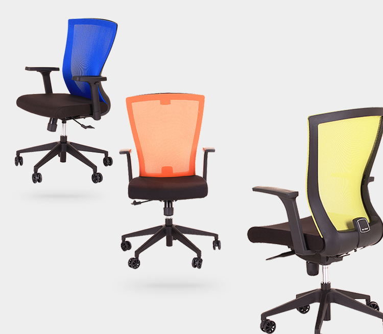 NU-CLEAR系列人体工学椅色彩展示